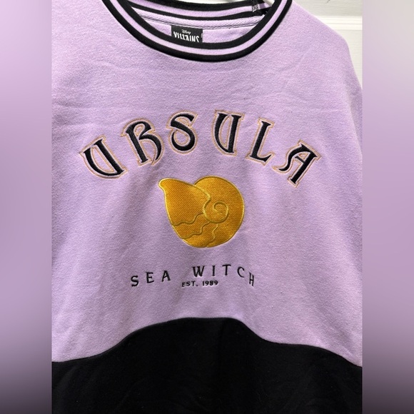 Disney The Little Mermaid Ursula Panel Crewneck​​ - Picture 3 of 7